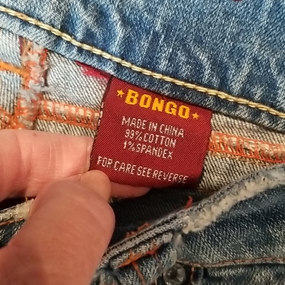 Cute Bongo jeans, patches and sequins, sz 5 - Picture 4 of 10